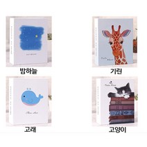 디자인 비닐형 유아 성장 포토앨범 아기 돌잔치 애기 제작 남아 돌아이 기념, 밤하늘