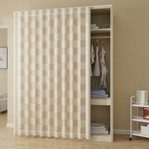 행거 이동식 미니 선반형 스탠드, 커튼 폭 50x높이 120cm