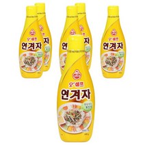 [오뚜기] 오쉐프 연겨자, 480g, 6병