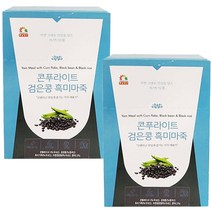 해피아울렛) 스틱형 간편식사대용 검은콩 흑미마죽 13포, 2개