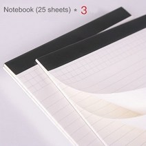 업무용 다이어리 포트폴리오 파일 사무용 필수품패션 색상 PU 가죽 Padfolio A4 문서 주최자 비즈니스 포트, 16 3 Notebooks