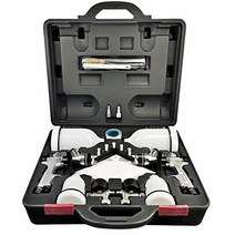 DP Dynamic Power HVLP 및 표준 중력 공급 스프레이 건 키트 (HVLP 스프레이 건 1개 및 일반 스프레이 건 1개)