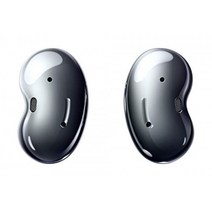 Samsung Galaxy Buds Live 노이즈 캔슬링 (ANC) 기능이있는 무선 블루투스 헤드폰 편안한 착용감 오래가는 배터리 검은