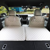 루젠 캠핑 차박 차량용 평탄화매트 확장보드, 걸이식 보드 운전석 쪽 640x510, 버건디