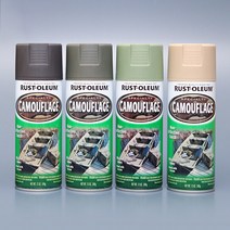 러스트올럼 밀리터리 락카스프레이 리폼페인트 무반사 무광 6가지 색상, 딥 포레스트 그린 （1919830）