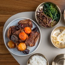 [삼형제갈비찜] 갈비찜 (기름제거) 초이스등급, 1팩, 1kg