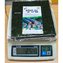 안찢어지는 프리미엄 두번구운김밥김 250g 100매, 1개