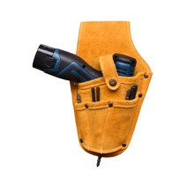 키밍 다용도 드릴 포켓 주머니 드릴집 공구집 홀더, 옐로우