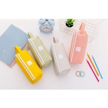 투지퍼 고등학생 중학생 2단 대용량 필통, 그린