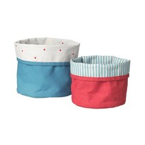 라탄바구니 이케아 바구니 2종 레드 블루 NOJSAM 뇌이삼 수납바구니 바스켓, 본상품선택