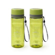 락앤락 투톤스파우트 물병 ABF635GS2 2p, 그린, 600ml