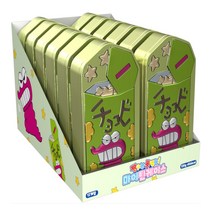 크레용신짱 젤리빈 복숭아향 초코비틴케이스 10g 짱구네가족 스탠딩 아크릴포함 납품용/어린이집/선물용