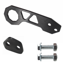 호환 트레일러 승용차 캠핑카 견인 장치 고리 새 범용 알루미늄 합금 자동차 자동 후 범퍼 후크 jdm에 대한 도구, 검은색