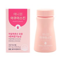 한국콜마 1박스(1개월분) 콜라겐 히알루론산 애니원아쿠아스킨/ 4중복합기능성 비오틴 비타민E 판토텐산, 6박스+2박스