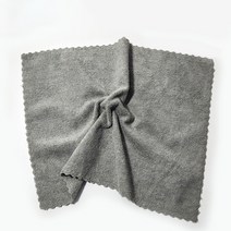 한솔C&I NO기스 초극세 차량용 세차 다용도 타월(회색12개1세트)40X30, 40X30 12개1SET, 12개