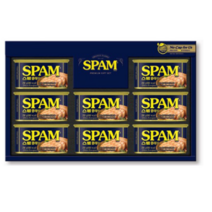 CJ 스팸12호 선물세트/햄세트 스팸세트 명절 선물 쇼핑백포함, 9개