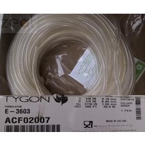 계기판 Mindray 생화학 악기 액체 튜브 혈액 셀 희석 호스 E-3603 ACF02007 6.35MM 3.18MM TYGON