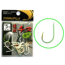 마루후지 감성돔 지누 야광 바늘 감성천하 낚시대 감성돔릴 묶음채비 바다 낚시바늘