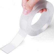 크린몬스터 초강력 실리콘 양면테이프 두께2MM 폭3CM 폭5CM, 5M, 5CM, 1개