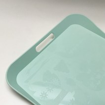 파미레 라이트 트레이 손잡이 쟁반, 크림그린