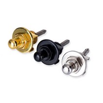 기타스트랩락 기타멜빵고정 세트 2개 STRAP LOCK, 실버