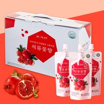 고흥 석류즙 석류꽃향 (80ml x 30포) 마시는 석류주스 음료, 30포, 80ml