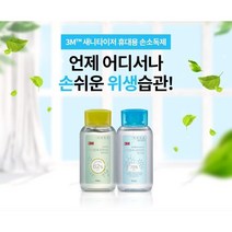 3M 새니타이저 손소독제 9262 9270 휴대용 60ml, 휴대용 62% 60ml