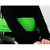 원터치 휠체어 안전벨트 레인보우(소형), 핑크, 1개