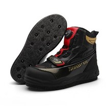 미끄럼방지 낚시 갯바위신발 계류화 방수 남성 낚시화, 260, 검정