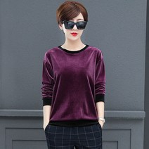 벨벳 맨투맨 오버핏 루즈핏 하늘비즈 C11 I522F817