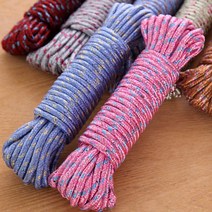 빨래줄 옥상 캠핑 긴급구조 다용도줄, 3개, 3개