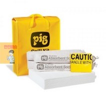 EA컴퍼니 KIT 스필키트 유흡착제패드 유흡착포 흡착포 흡착제 기름흡착포 NEWPIG_[KIT420]오일용스필키트 SPILL B6AE, 상세페이지 참조
