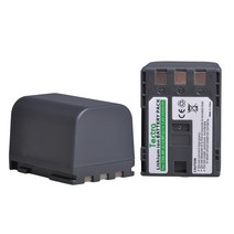 2400mAh 7.4V BP-2L14 카메라 배터리 + 캐논 ZR960 HG10 DC310, 03 2 Battery