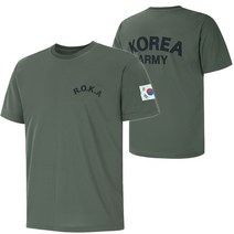 쿨링 ROKA 로카 반팔티 카키