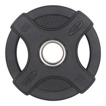 바디엑스 50mm용 나세르 내츄럴 고무 중량 원판 5kg(낱개)