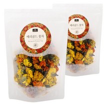 제주 무농약 수제 메리골드 꽃차 마리골드 꽃송이 파우치형 40g, 2개