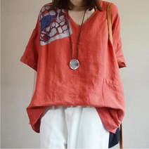 빅사이즈 반팔티 박스티 BS04607#