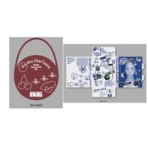 뉴진스 위버스 앨범 NEWJEANS 어텐션 하이프보이 쿠키 한정반 가방 굿즈 BAG, 뉴진스백(화이트)