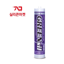 다우 그린씰 808 밤색 일반 무초산 비초산 범용 밤색 실리콘 다우 실리콘 창호 걸레받이 몰딩 실내, 1개