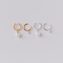[925silver] 엔젤펄 이어커프 (낱개) [아이엠 착용]
