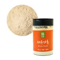 미가식품 천연조미료 새우분말 국내산100% 새우가루60g, 1통, 60g
