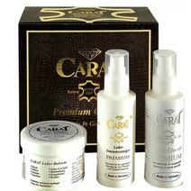 캐럿 가죽관리 선물세트 크리너120ml 보호제170ml 스웨이드120ml 스폰지10개, 1세트