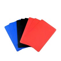 액세스제어 10Pcs 검정/빨강/파랑 IC 13.56MHz RFID ISO14443A MF 클래식 1K S50 읽기 전용 인쇄 가능한 표면 PVC F08 카드
