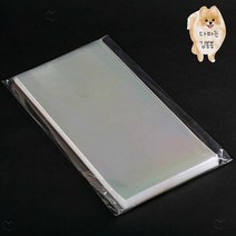 OPP 비닐 투명 봉투 끈으로묶는 개방형 30X40 100장 간식 소분포장 식품소분 사탕케이스, Z0H-[비접착] 30X40 (100장)
