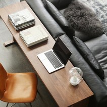 좁고긴테이블 폭좁은 테이블 카페 창가 침대 틈새 협탁, 180x45x75cm