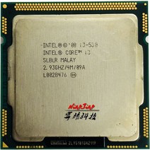인텔 코어 i3-530 i3 530 2.9 GHz 듀얼 CPU 프로세서 4M 73W LGA 1156