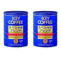 일본 키커피 스페셜 블렌드 원두 커피 340g 2개 Key Coffee
