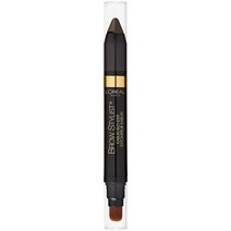 로레알 파리 브로우 스타일리스트 가부키 블렌더 크레용 브루넷 1.4g(0.05온스) 335990, Brunette