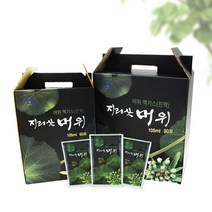 머위즙 머위진액 (잎줄기뿌리사용) 지리산 숲속 자연산 머위 105ml 90포 1박스 지리산 다옴, 9450ml, 1개