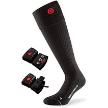 [독일] 발온열기 lenz set of heat sock 4.0 +, 검은색, 35-38